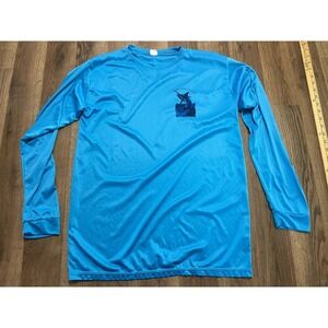 Dri Fit Shirt, Men's Large, Blue Marin Cabo San Lucas Baja California, Mexico